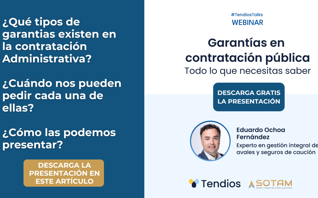 Garantías en contratación pública: todo lo que necesitas saber