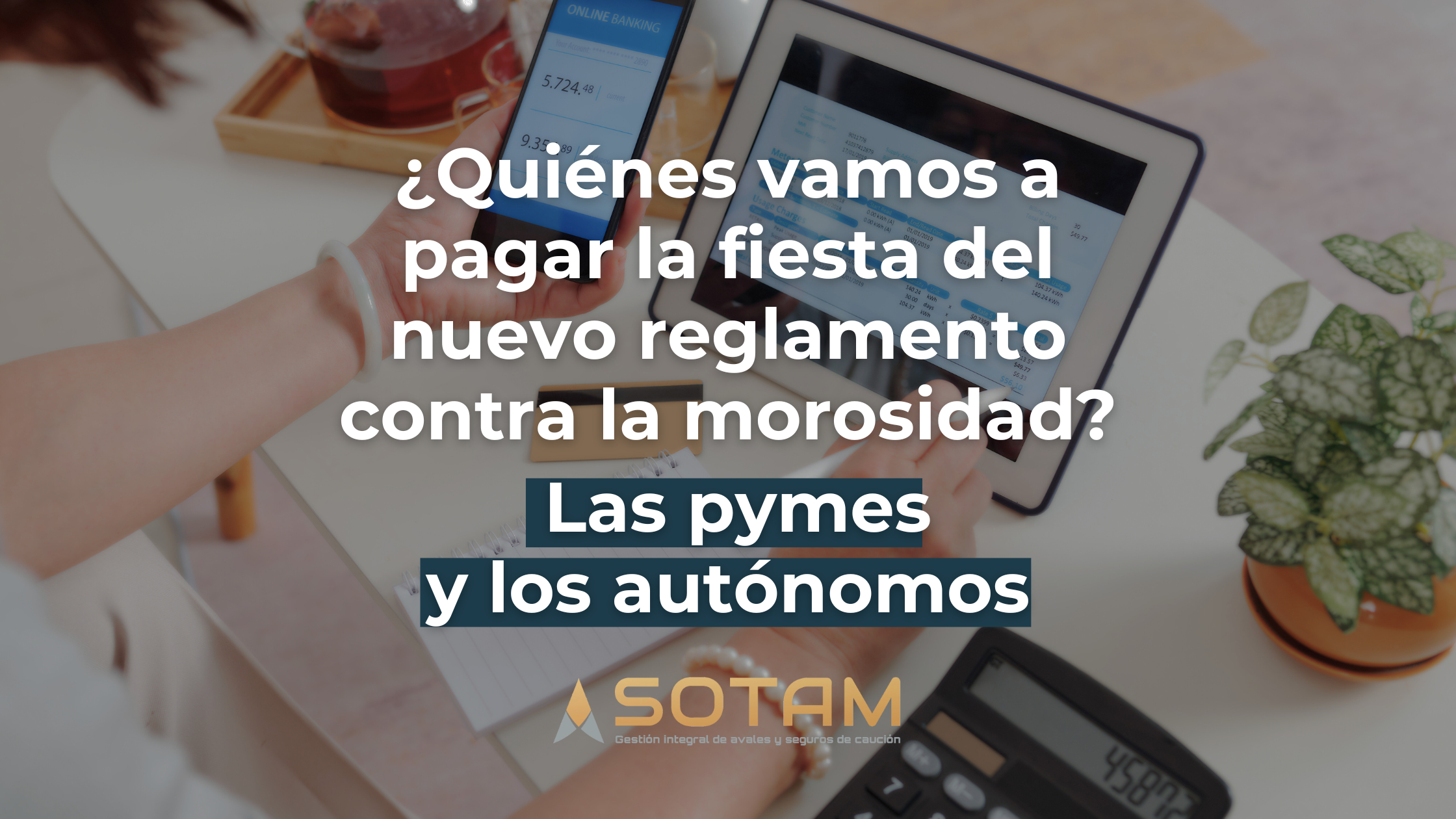 Ley Morosidad Pymes y Autónomos
