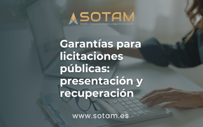 Garantías para licitaciones públicas: presentación y recuperación